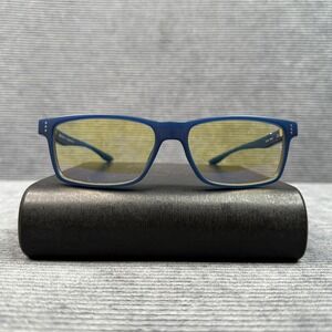 Gunnar Optiks Cruz Navy Blue Light Blocking Computer Gaming Glasses 55-16-133